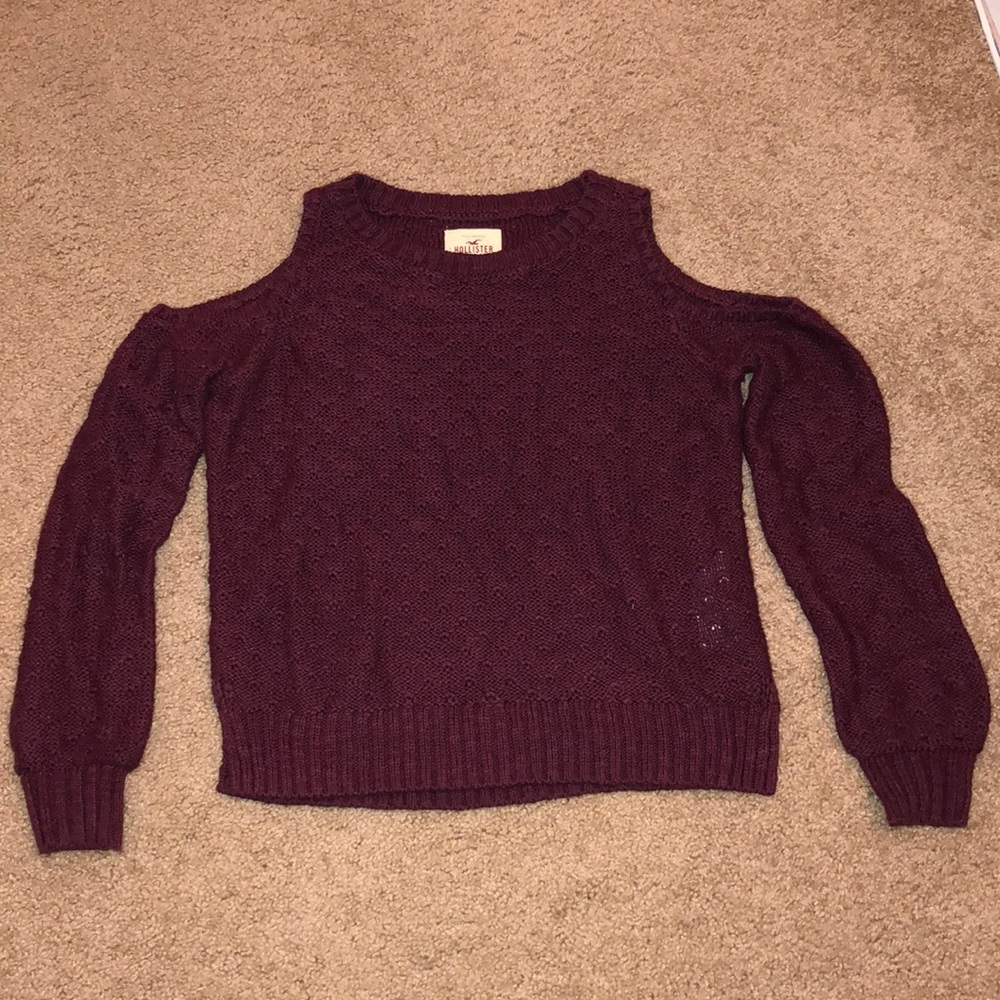 Off the shoulder Hollister sweater